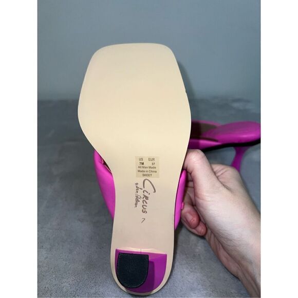 Hot Pink Skeet Sandal Circus NY by Sam Edelman 7 - Picture 5 of 6